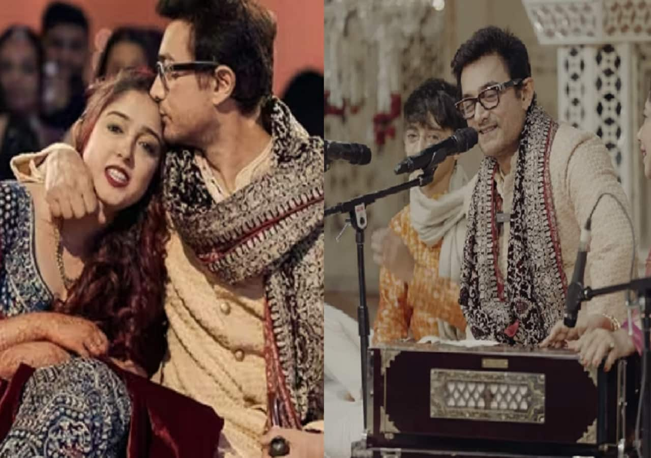 Aamir Khan Breaks Down in Tears While Singing ‘Babul Ki Duayen Leti Jaa’ at Daughter Ira Khan’s Wedding in This Unseen Clip