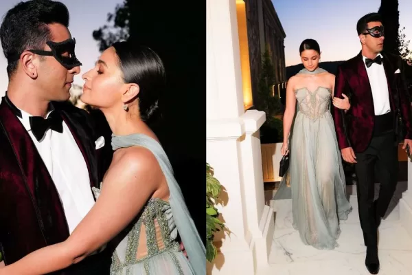 Alia Bhatt photos Ranbir Kapoor at Anant Ambani and Radhika Merchant