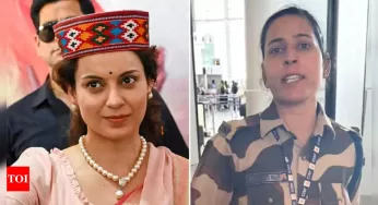 ‘Family Member Leaps to the Defense of CISF Constable: ‘Kangana Ranaut and Kulwinder Kaur’s Conveyor Belt Tiff Over Purse and Phone’ | Spicy Bollywood Gossip’