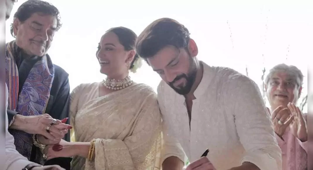 Sonakshi Sinha and Zaheer Iqbal Silence the Trolls by Disabling Comments on Their Wedding Pics