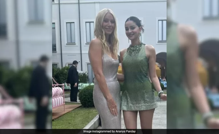 When Bollywood Meets Hollywood: Ananya Panday and Gwyneth Paltrow Shine at Swarovski Gala in Milan