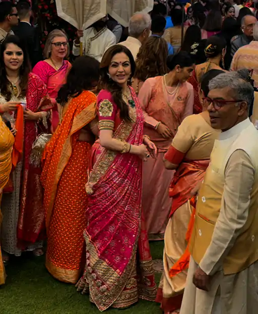 Nita Ambani's stunning look