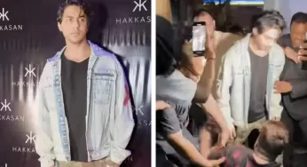 Aryan Khan’s Rare Solo Outing Turns into Paparazzi Circus as Photographer Takes a Tumble. Watch | Bollywood