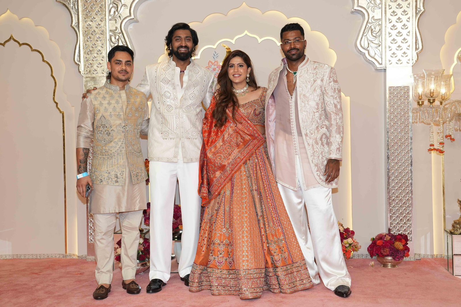 Hardik Pandya at Ambani Wedding