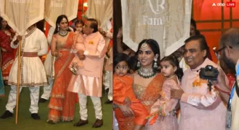 Mukesh Ambani Steals the Spotlight at Anand Ambani and Radhika Merchant’s Wedding Mameru, Bonding with His Future Heirs