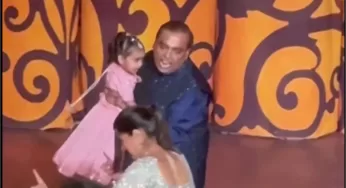 Mukesh Ambani’s Grandkids Sing with Naatu Beats, Dazzle in Hawan Ceremony