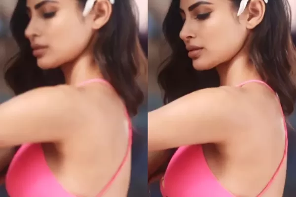 Sizzling  in her upcoming web series...