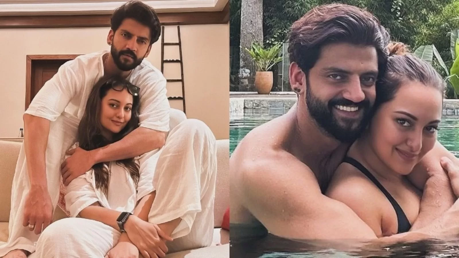 Sonakshi Sinha and Zaheer Iqbal Celebrate One Month of Bliss with Detox and Snuggles in the Philippines | Bollywood