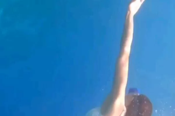 Guess who is this water baby??...