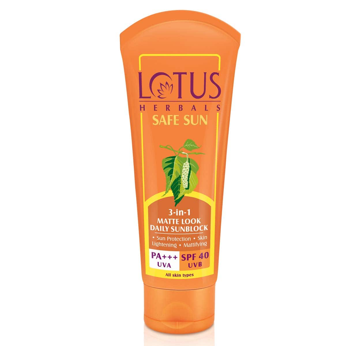 Lotus Herbals Safe Sun 3-In-1 Matte Look Daily Sunblock Lotion