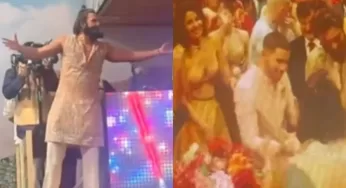 When Priyanka Chopra, Ranveer Singh Steal the Show at Anant Ambani’s Baraat; Nick Jonas Turns ‘Jiju’ with a Bear Hug. Watch! | Bollywood