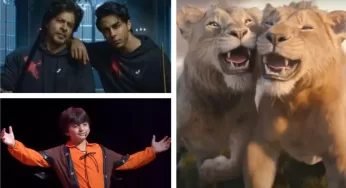 King Khan Roars Again: Shah Rukh Khan, Aryan, and AbRam Khan Bring Their Magic to The Lion King 2 | Bollywood