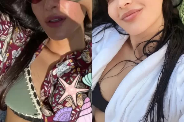 Birthday Girl Shruti Haasan and her love for sun kissed selfies ....