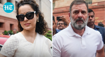 Kangana Ranaut sets Twitter ablaze with edited pic of Rahul Gandhi: ‘Mandi elected a meme king for Parliament’ | Bollywood