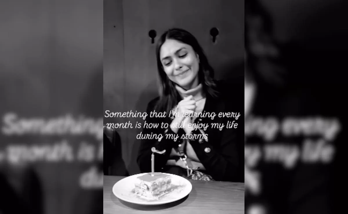 Mrunal Thakur Gives Us a Sneak Peek Into Her Birthday Shenanigans