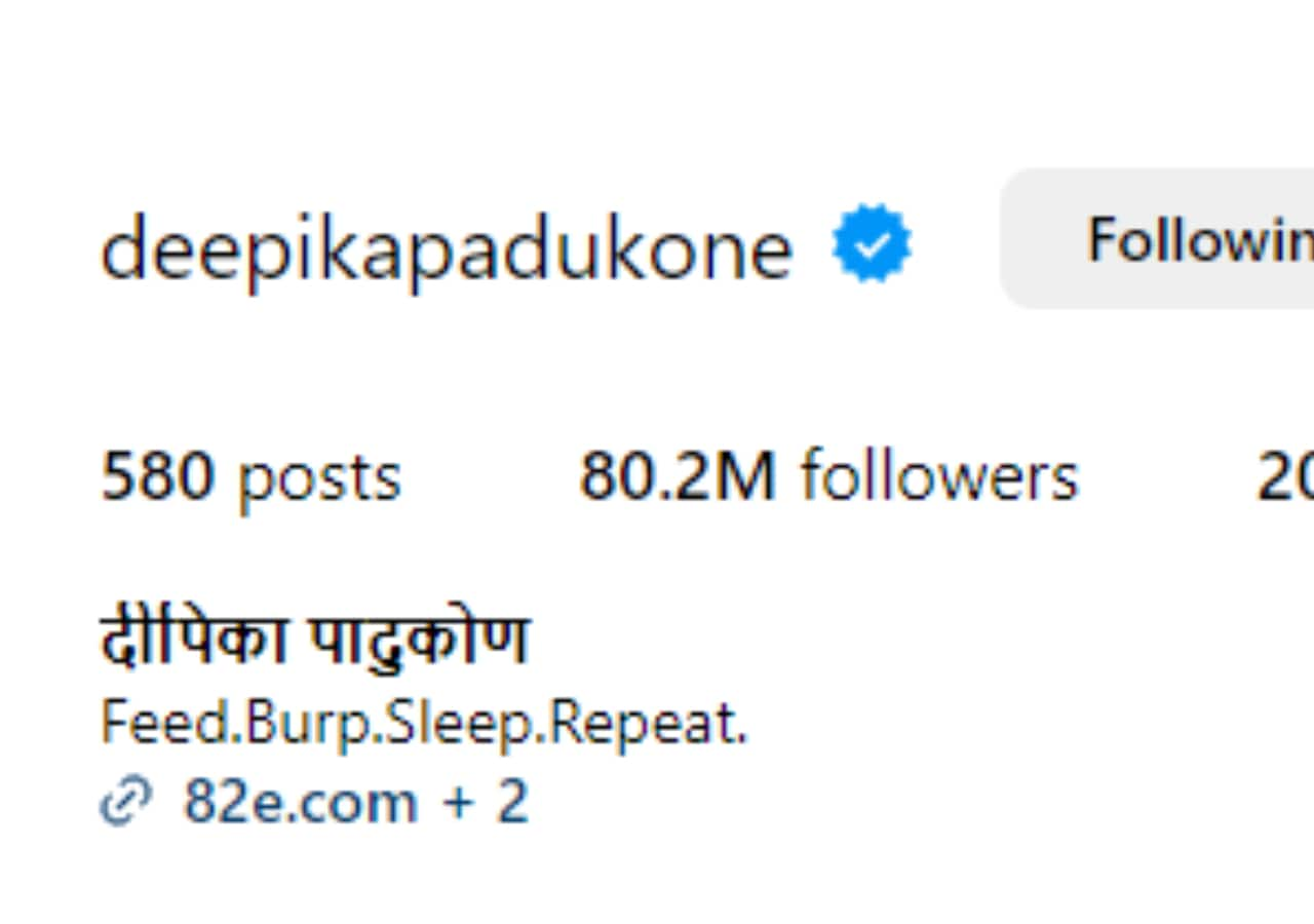 Deepika Padukone's New Bio