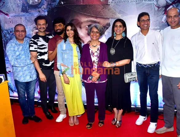 Starry Night Out: Ashutosh Gowariker, Sai Tamhankar, and Celeb Squad Light Up the Manvat Murders Premiere Bash