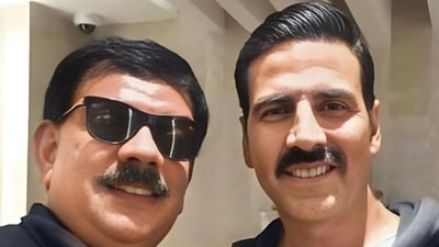 Priyadarshan with Akshay Kumar