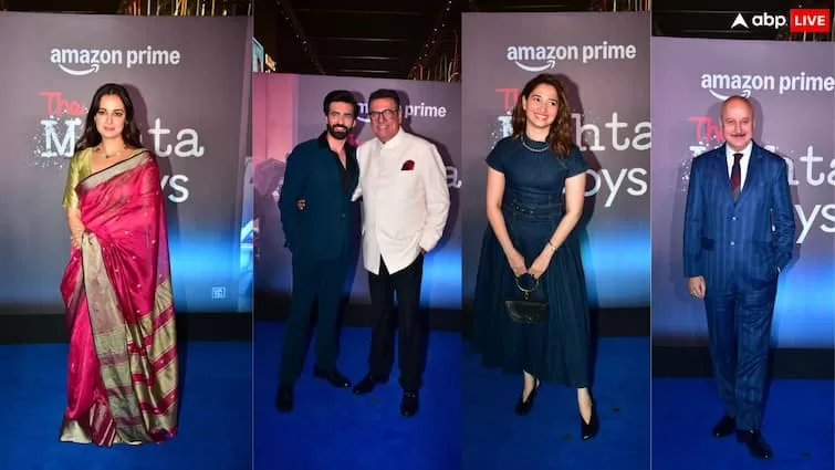 Bollywood Bigwigs Swarm ‘The Mehta Boys’ Screening: From Tamannaah to Dia Mirza, Stars Compete in a Fashion Face-off