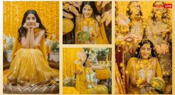 Drenched in turmeric, Mavra Hocane flaunts her floral extravagance with a cheeky flair; check out the photos of the ‘Sanam Teri Kasam’ diva!