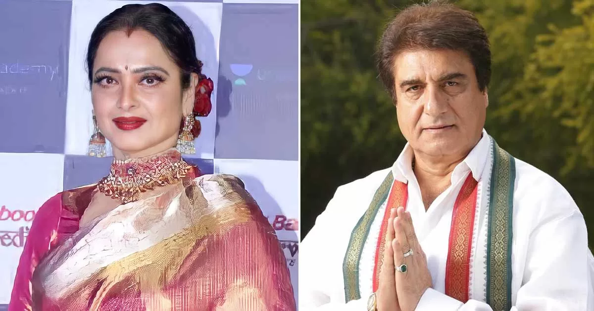 Rekha’s Barefoot Bollywood Marathon: How She Allegedly Took to Mumbai’s Streets Post-Raj Babbar Heartbreak!