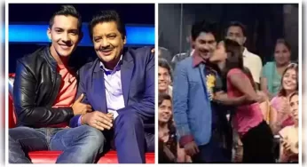 When Aditya Narayan Got Smooched and Courted by a Devoted Admirer on Live Television