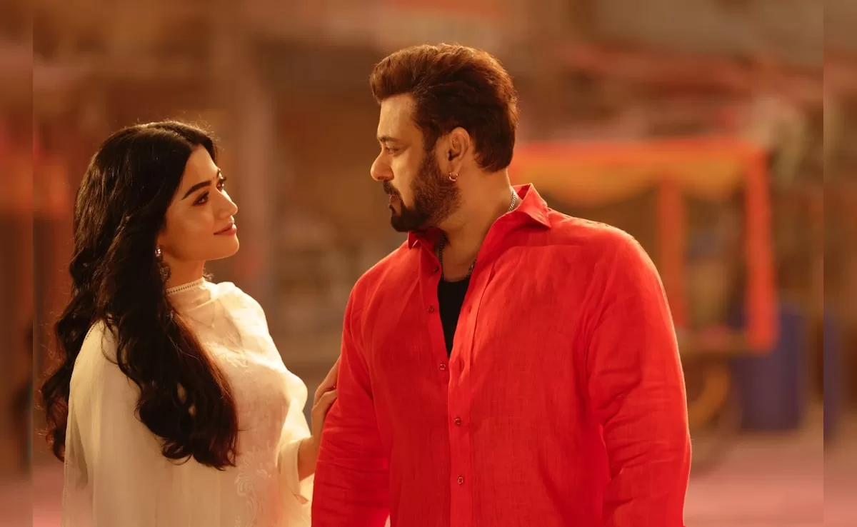 Salman Khan and Rashmika Mandanna Dazzle in Sikandar’s Latest Tune