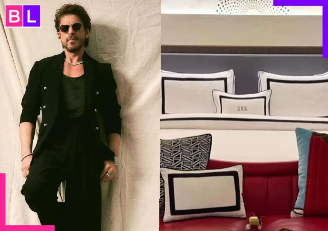 Sneak Peek into Shah Rukh Khan’s Opulent Suite: Name-Embroidered Pillows, Family Photos, and More! [Watch]